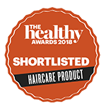 Nomineret i kategorien »Hårplejeprodukt« ved The Healthy Awards 2018