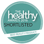Nomineret til prisen for bedste skønhedsprodukt ved The Healthy Awards 2016
