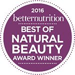 Vinder af prisen »Best of Natural Beauty Award 2016« fra Better Nutrition