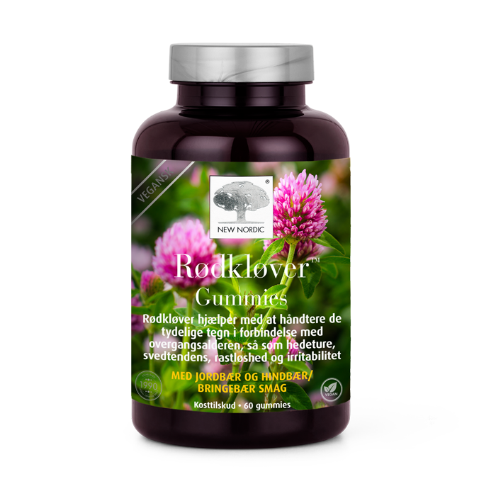 di_webpackshot_rodklover_GUMMIES_60_dk New Nordic Rødkløver Gummies, kosttilskud til kvinder i overgangsalderen.